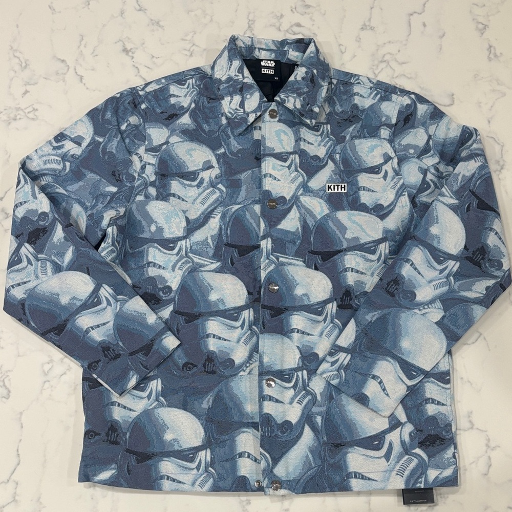 Kith Blue Stormtrooper Jacket NWT